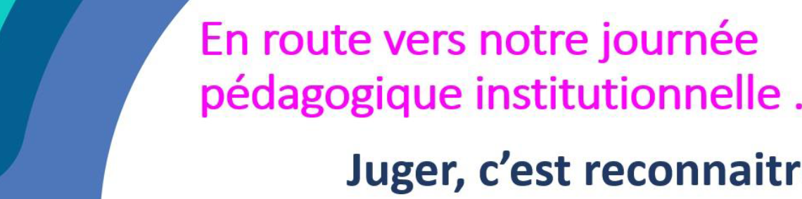 Journée pédagogique institutionnelle du 26 novembre