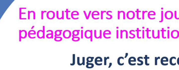 Journée pédagogique institutionnelle du 26 novembre