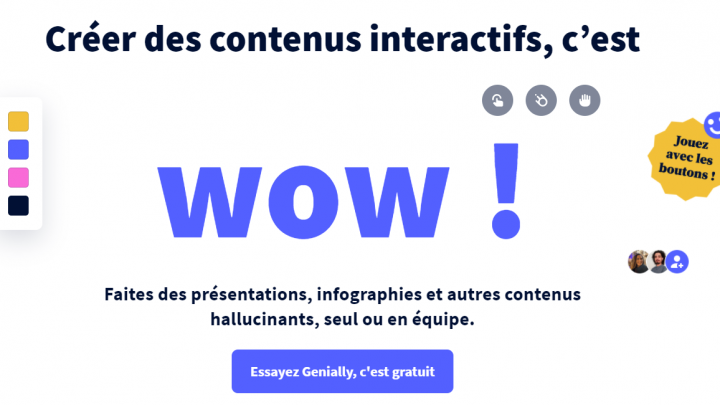 Formation Genially 101 et 102 avec Tomy et Maude