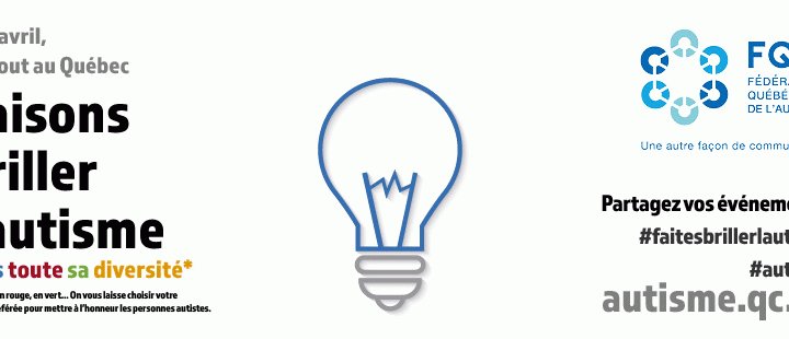 Mois de l&rsquo;autisme: Faisons briller l’autisme dans toute sa diversité