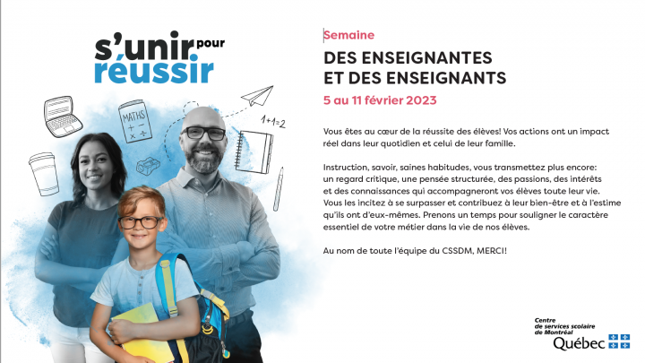Semaine des enseignants et des enseignantes