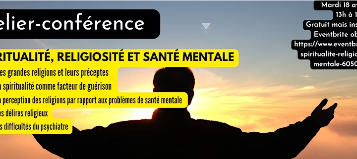 Conférence au Carrefour populaire St-Michel: Spiritualité, religiosité et santé mentale