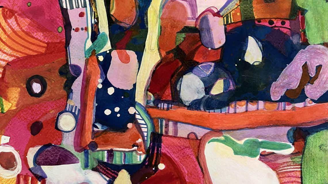 Exposition Daniel Saint-Pierre participant aux ateliers du CAP