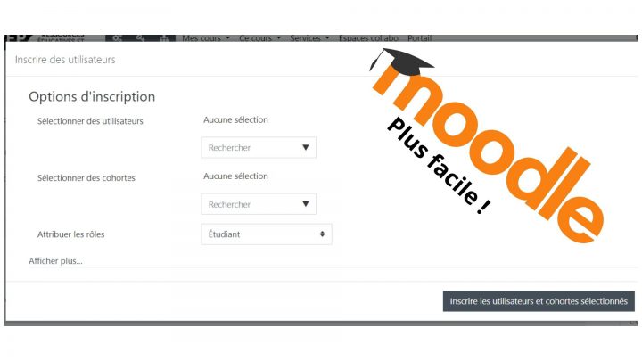 Bonne nouvelle : Gestion automatisée des comptes élèves dans Moodle !