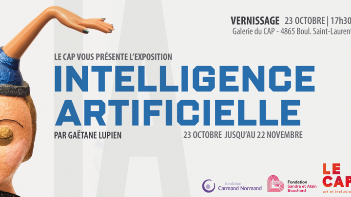 Invitation au vernissage au CAP: 23 octobre