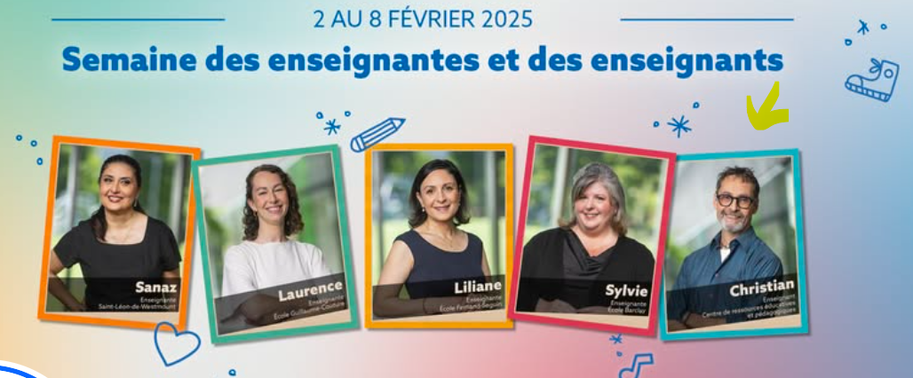 Bonne semaine des enseignants!
