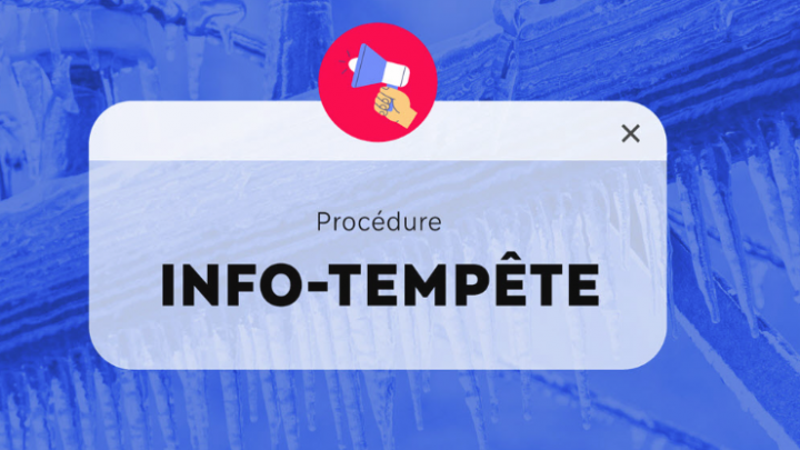 Info-tempête – Directives pour la journée de demain,11 décembre