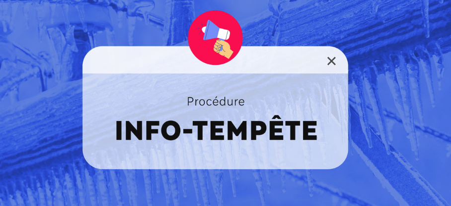 Info-tempête – Directives pour la journée de demain,11 décembre