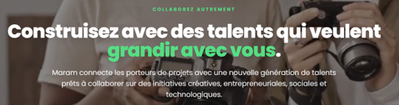Maram : des talents étudiants pour donner vie à vos projets!